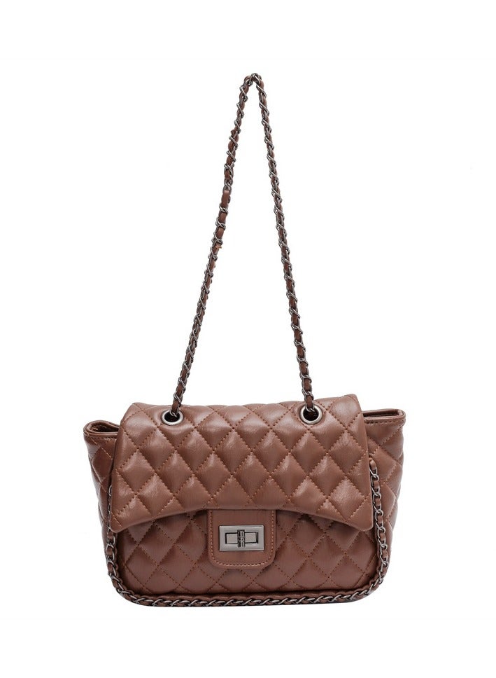 Mark Fairwhale New Fashionable And Minimalist Hand-held Single-shoulder And Crossbody Bag 