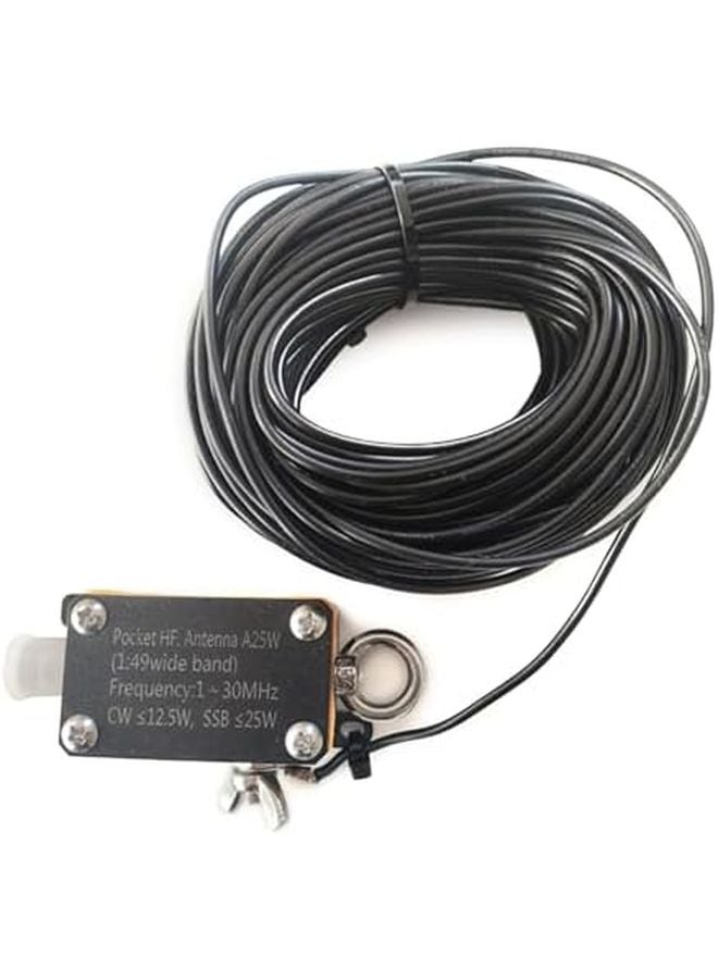 A25 1 30MHz Pocket HF Shortwave Balun Inverted V Horizontal Antenna - Image 2