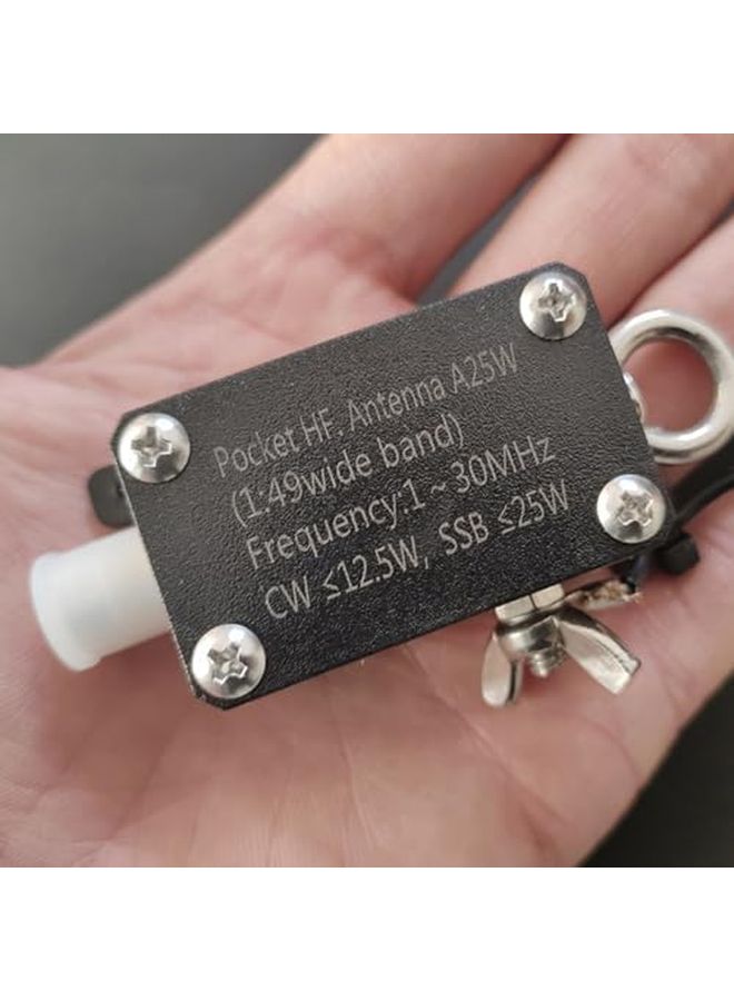 A25 1 30MHz Pocket HF Shortwave Balun Inverted V Horizontal Antenna - Image 5