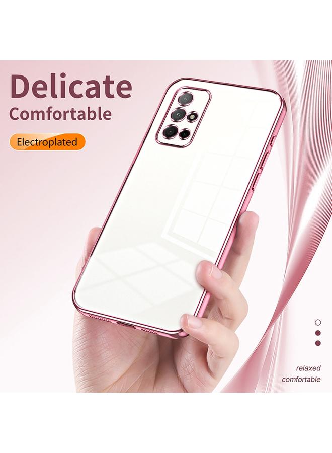 S-TOP Case For Honor 30S Transparent Plating Fine Hole Phone Case - Image 5