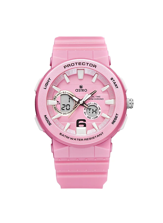 ASTRO ASTRO Kids Analog-Digital Pink Dial Watch - A23819-PPPP