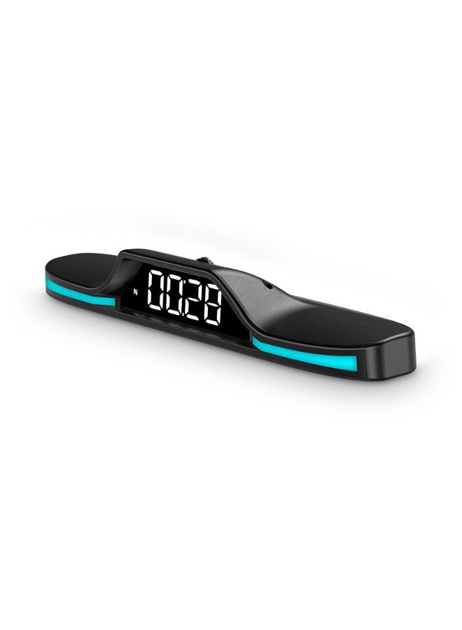 Generic Vehicle-mounted HUD head-up display, automotive standard acceleration color-changing ambient lighting, multi-functional compass, overspeed alarm  - Image 1