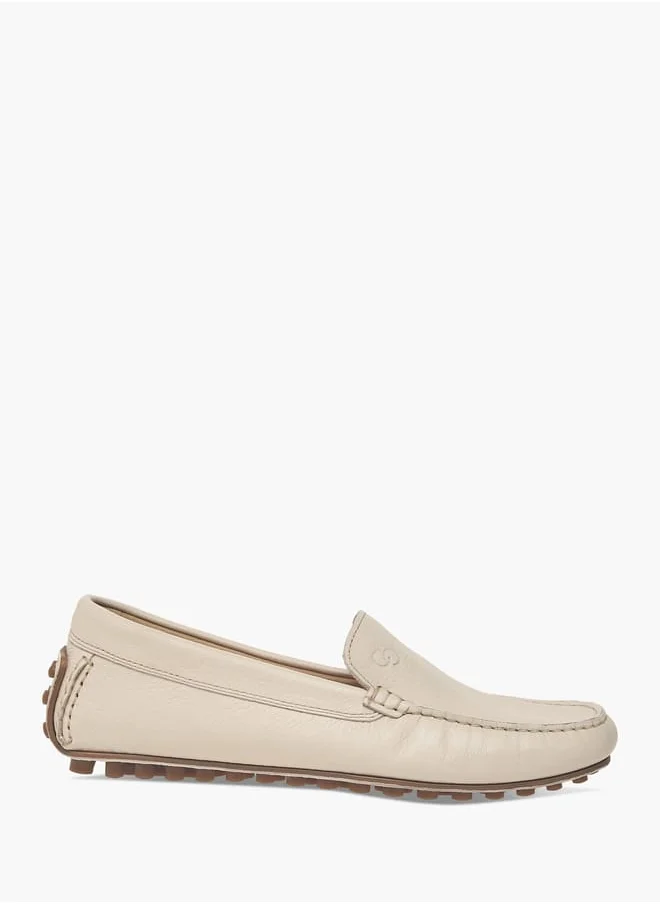 Celeste Womens Solid Slip-On Loafers