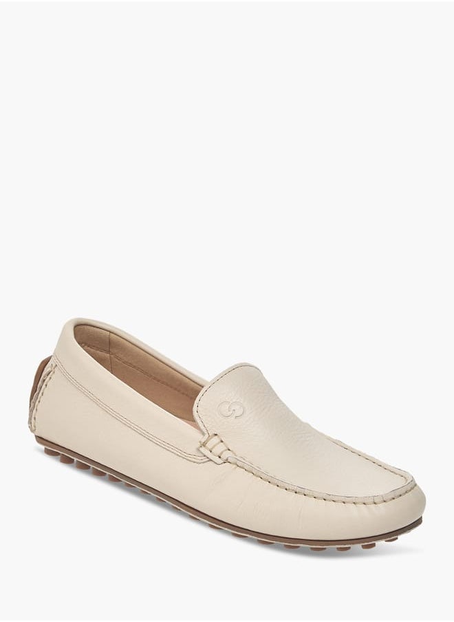Celeste - Womens Solid Slip-On Loafers - Image 1