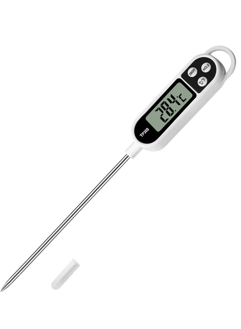 Foods and Drinkes Probe Instant Read Digital Thermometer - 304 Stainless Steel Long Probe  - Image 1