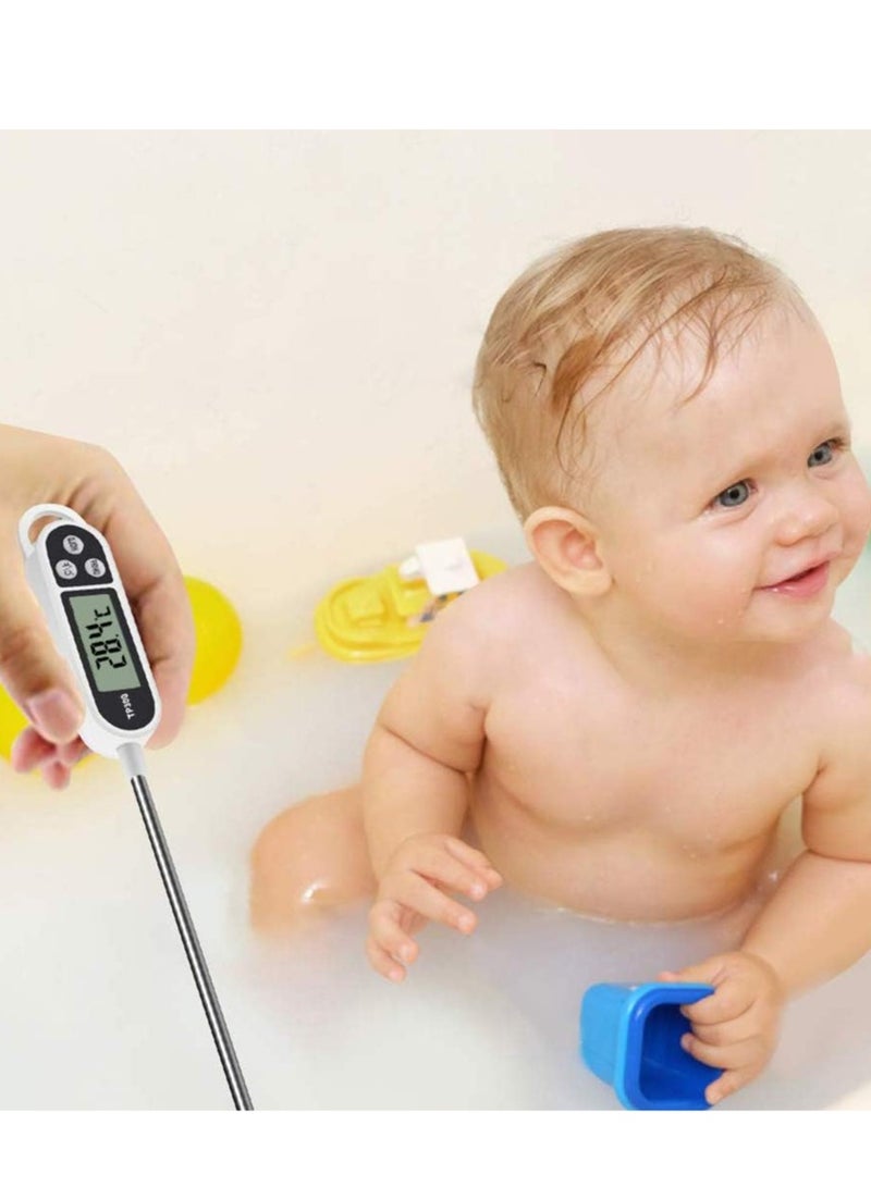 Foods and Drinkes Probe Instant Read Digital Thermometer - 304 Stainless Steel Long Probe  - Image 3