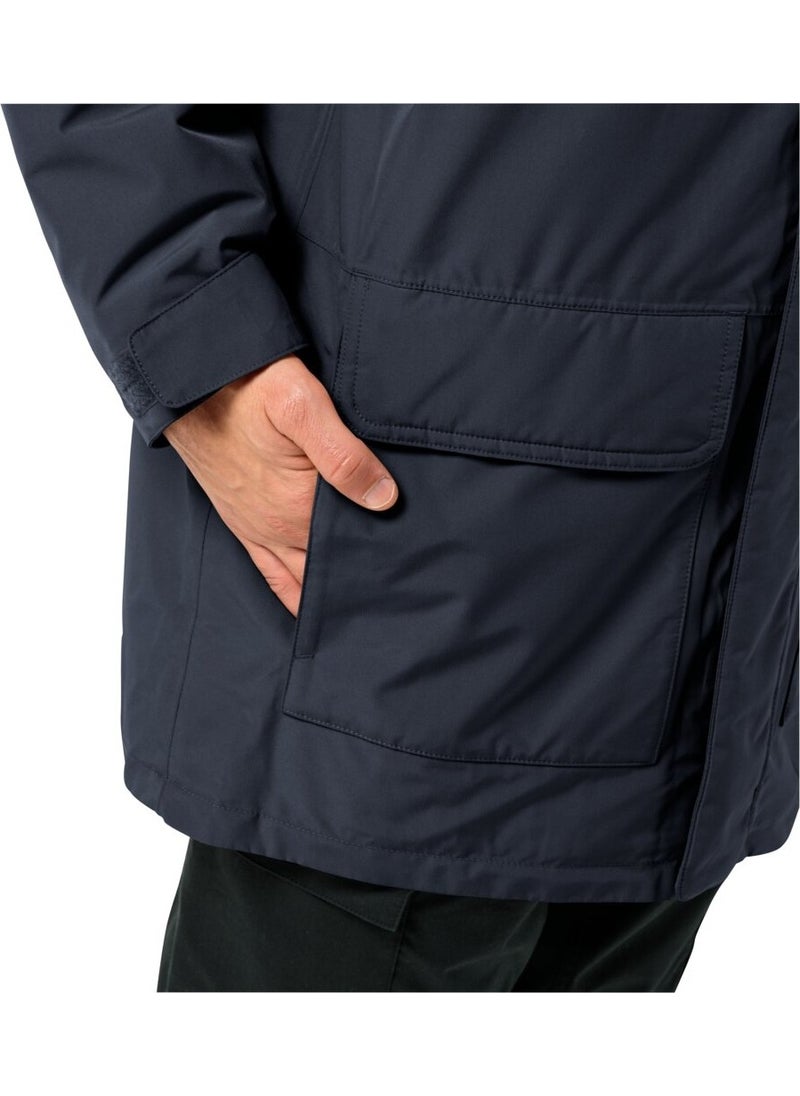 Jack Wolfskin Winterlager Parka Men's Outdoor Coat 1115471-1010  - Image 4