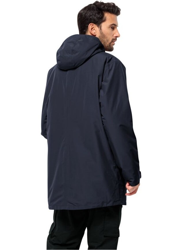 Jack Wolfskin Winterlager Parka Men's Outdoor Coat 1115471-1010  - Image 2