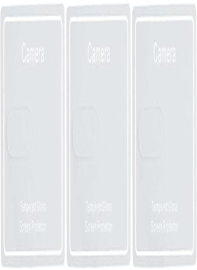 Unipha Tempered glass camera lens protector for oppo f9 pro pack of 3 clear 