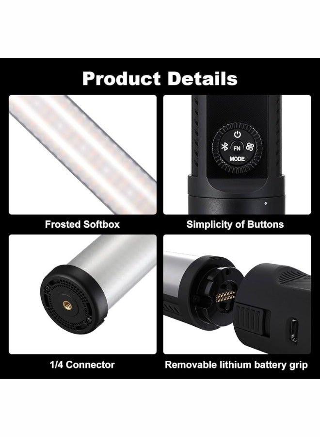 جودوكس عصا إضاءة جودوكس LC500 Mini LED ثنائية اللون – بطول 18 إنش، مع حرارة لون قابلة للتعديل، بطارية مدمجة، وإضاءة ناعمة للتصوير الفوتوغرافي والفيديو - Image 4