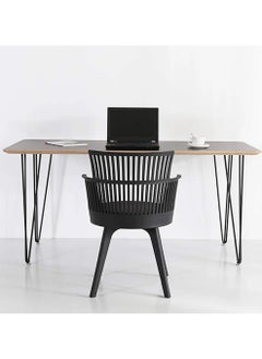 NAFEH Dining Chair Home Office Dream Furnishing Designer Makeup Stool Backrest Chair with Cushion Seating for Restaurant Milk Tea Shop  - Image 4