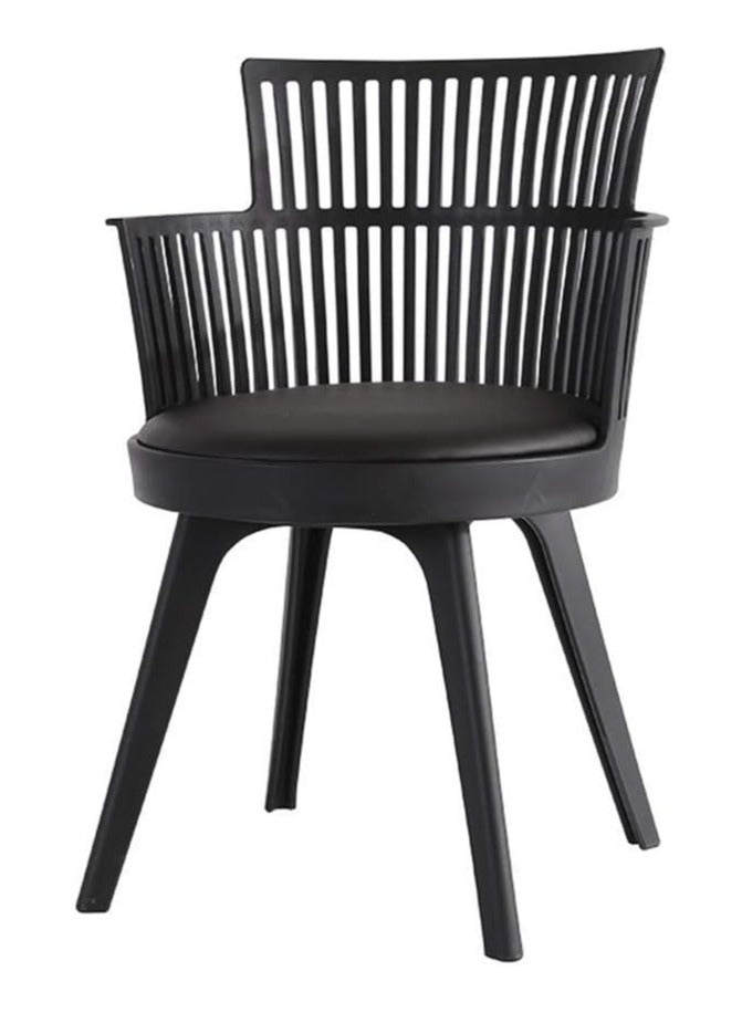 NAFEH Dining Chair Home Office Dream Furnishing Designer Makeup Stool Backrest Chair with Cushion Seating for Restaurant Milk Tea Shop - Image 1