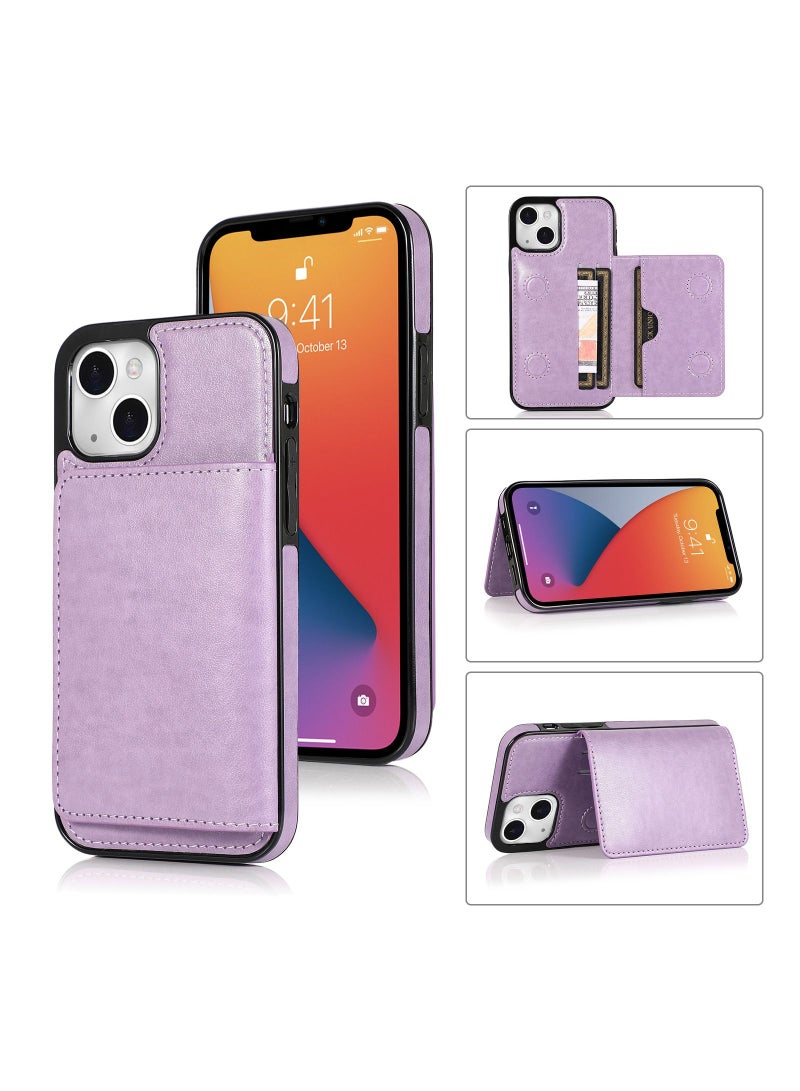 Suteni Leather Protective Back Cover Case Phone Case for iPhone - Image 2