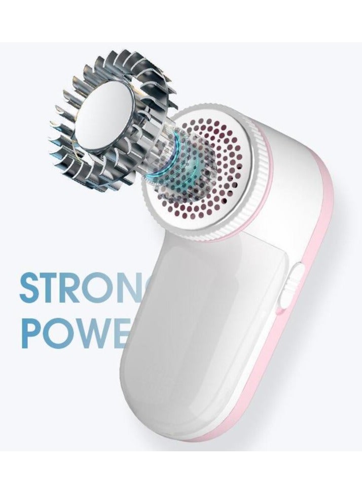 MIXDE Fabric Shaver, Removes Fabric Pills, Suitable for All Garments, Large Blade Surface,Blue - Image 3