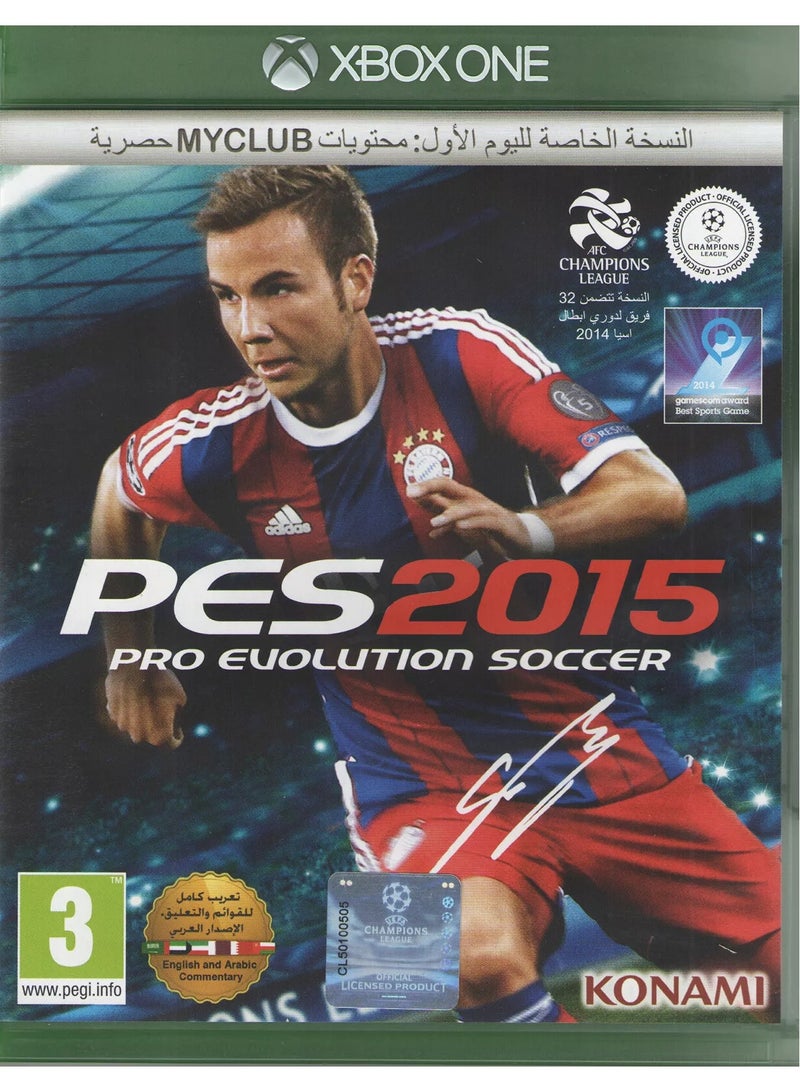 Games PES 2015 - The Special Edition The First Day - Xbox One  - Image 1