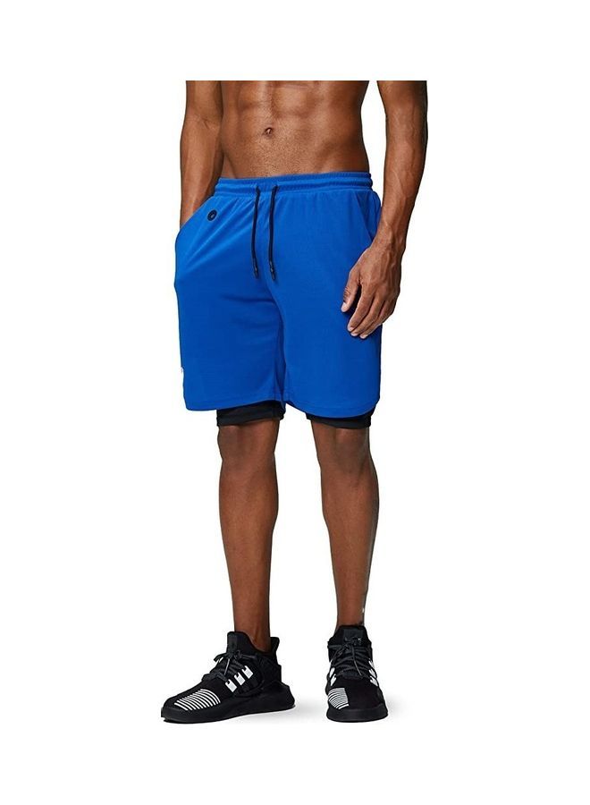 NIBEMINENT 2-In-1 Gym Shorts M  - Image 1