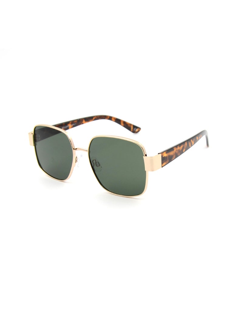 MADEYES Unisex UV Protection Sunglasses EE24M223-4 - Gold/Demi - Image 1