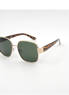 MADEYES Unisex UV Protection Sunglasses EE24M223-4 - Gold/Demi  - Image 2