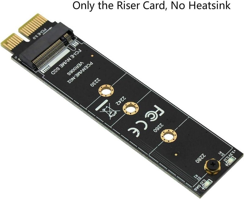 ETZIN محول بطاقة SSD PCI-E PCI Express 3.0 X1 إلى M.2 M Key واجهة NVMe SSD PCIE M.2 Riser بطاقة محول 2230 2242 2260 2280 سرعة كاملة EPL-1093PC - Image 2
