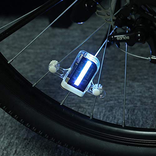 Alexvyan 2 Pcs Rainbow 14 LED Motorcycle Bicycle Bike Cycle Wheel Signal Tire Spoke Light 30 Changes - Image 3