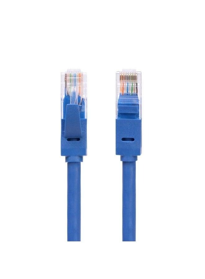 Super Six Kinds Of Network Cable Speed Cat6 Home Router Computer Broadband 0.3 Meters -15 Jumper-Color:Blue-Line Length:15 M  - Image 1