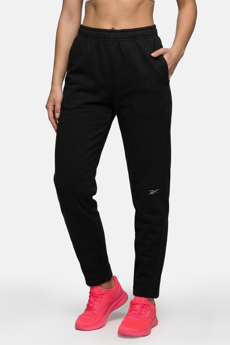 Reebok سروال رياضي للنساء مناسب للتدريب، أسود - Image 1