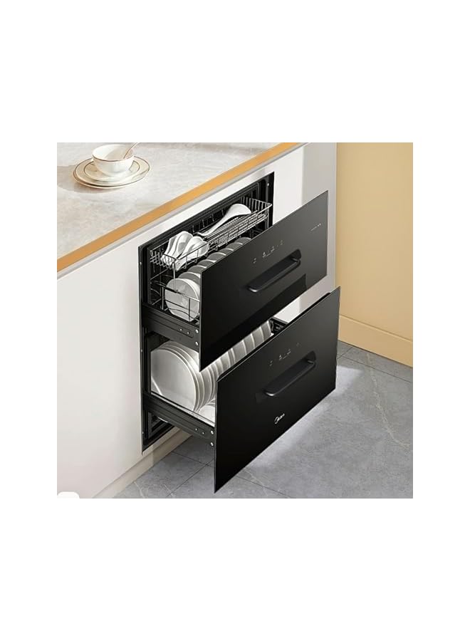 The Bros Self-Stick Cabinet Drawer Handles, Self Adhesive Matte Black Flat Cabinet Handles, Adhesive Cabinets Pulls for Kitchen, Sliding Closet, Window, and Appliance Doors, 2Pcs Black - Image 3