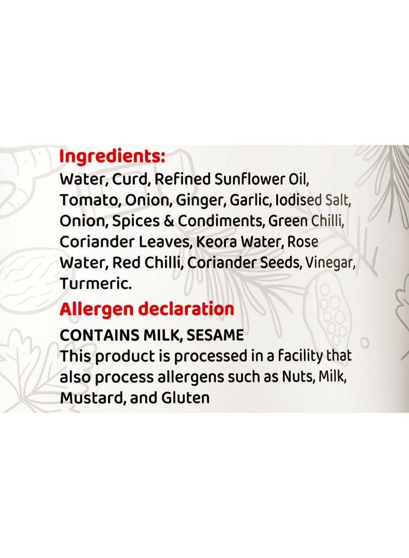 COOKMAID Hyderabad Biriyani Gravy | Ready to Cook | Chicken Biryani, Mutton Biryani | Taste The Authentic Hyderabadi Biryani Masala with Spices | 300g - Image 3