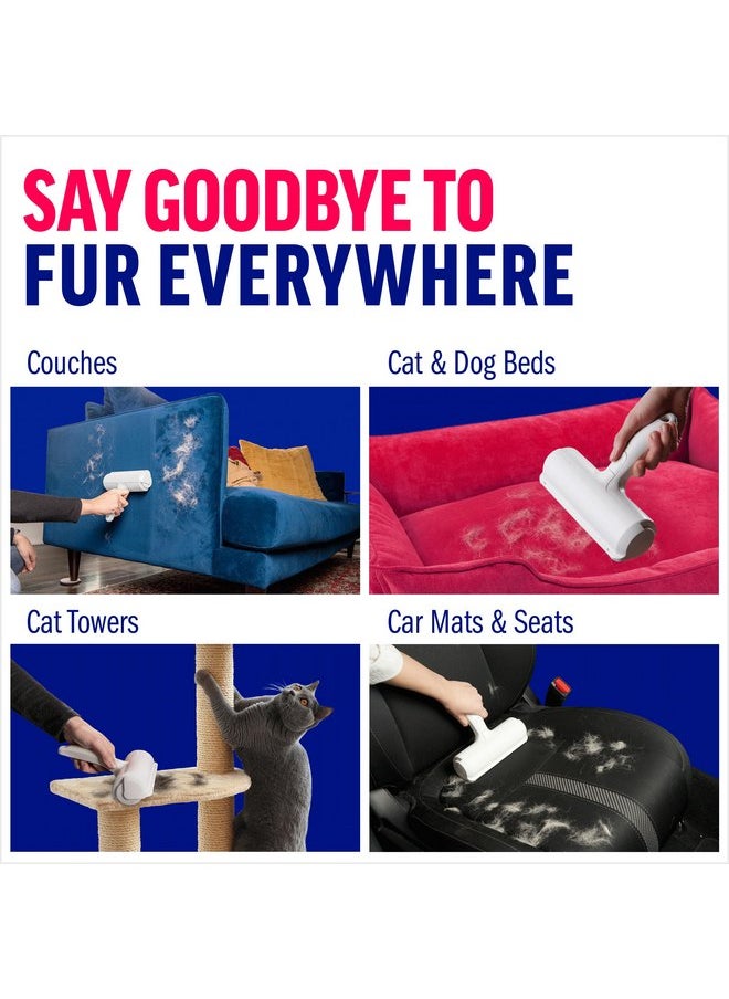 ChomChom Roller ChomChom Roller & Detailer Bundle - Pet Hair Remover and Reusable Lint Roller - ChomChom Cat and Dog Hair Remover for Furniture, Couch, Carpet, Clothing and Bedding - Multi-Surface Fur Removal Tool  - Image 4