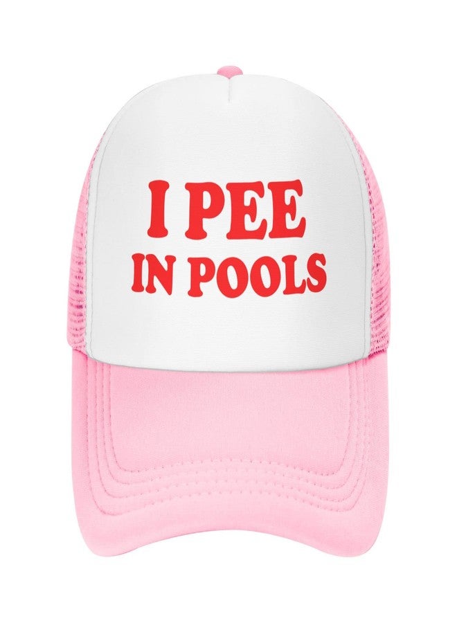 Unisex I Pee in Pools Hat Baseball Cap Snapback Hats Adjustable Cap - Image 1