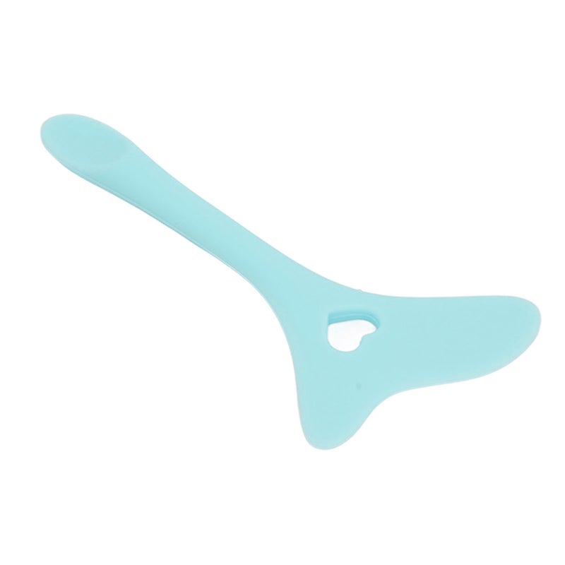 Silicone Eyeliner Winged Aid Tool Reusable Eyeliner Stencils Aid Tool Multifunctional Eyeliner Stencil Drawing Aid Tool Blue - Image 1