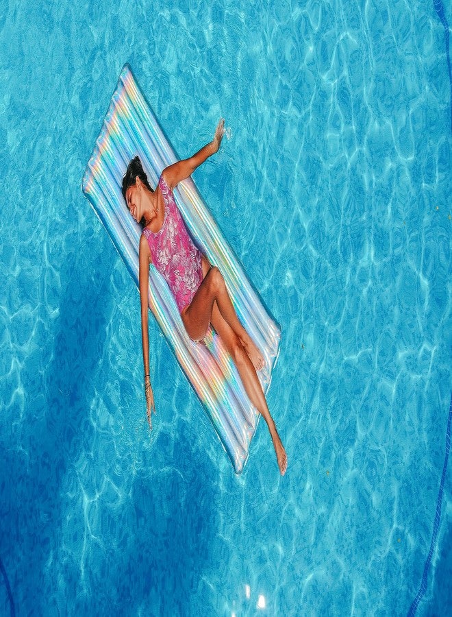 Poolcandy Holographic Deluxe Pool Raft - 74 x 30 - Image 2