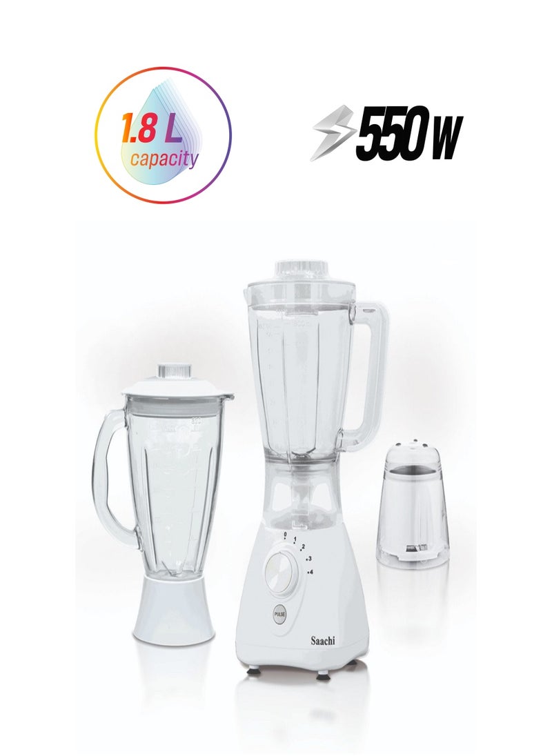 Sacchi 3-in-1 Blender NL-BL-4414-WH  - Image 1