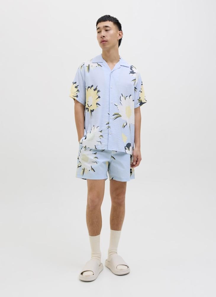 JACK & JONES Jpstmaui Jjswim Ocean Days Shorts  - Image 4
