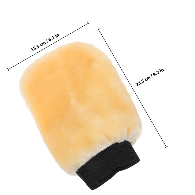 Car Wash Mitts, Soft Plush Design for Gentle Vehicle Cleaning, Reusable and Sturdy - Image 2