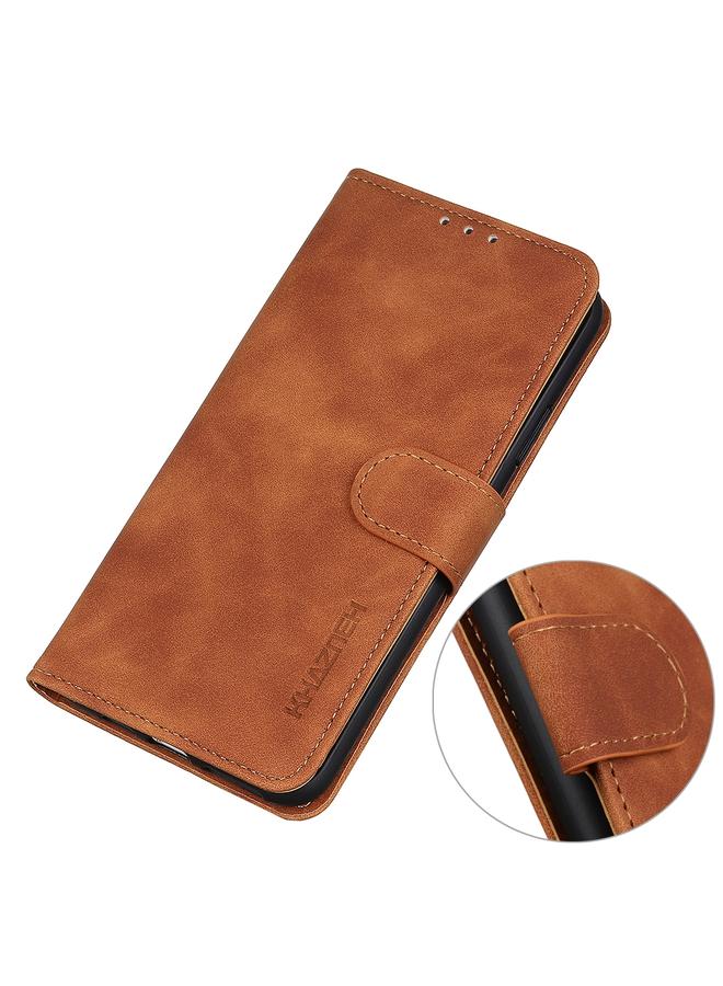 S-TOP Case For Motorola Edge X30 KHAZNEH Retro Texture Horizontal Flip Leather Phone Case - Image 5