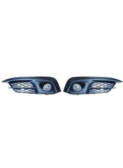 DLAA Pack of 2 HD952 DLAA Fog Lamp Suitable for Civic 2016 with wires & switch  - Image 2