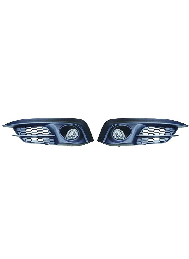 DLAA Pack of 2 HD952 DLAA Fog Lamp Suitable for Civic 2016 with wires & switch  - Image 2