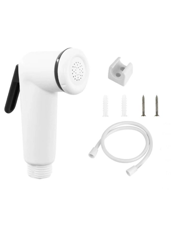 Shataf Toilet Bidet Sprayer Set – Easy Installation, Excellent Cleaning Pressure, Adjustable Shut On/Off Valve – Premium Handheld Bathroom Sprayer  - Image 4