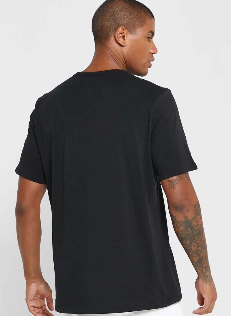 CALVIN KLEIN Logo Crew Neck T-Shirt