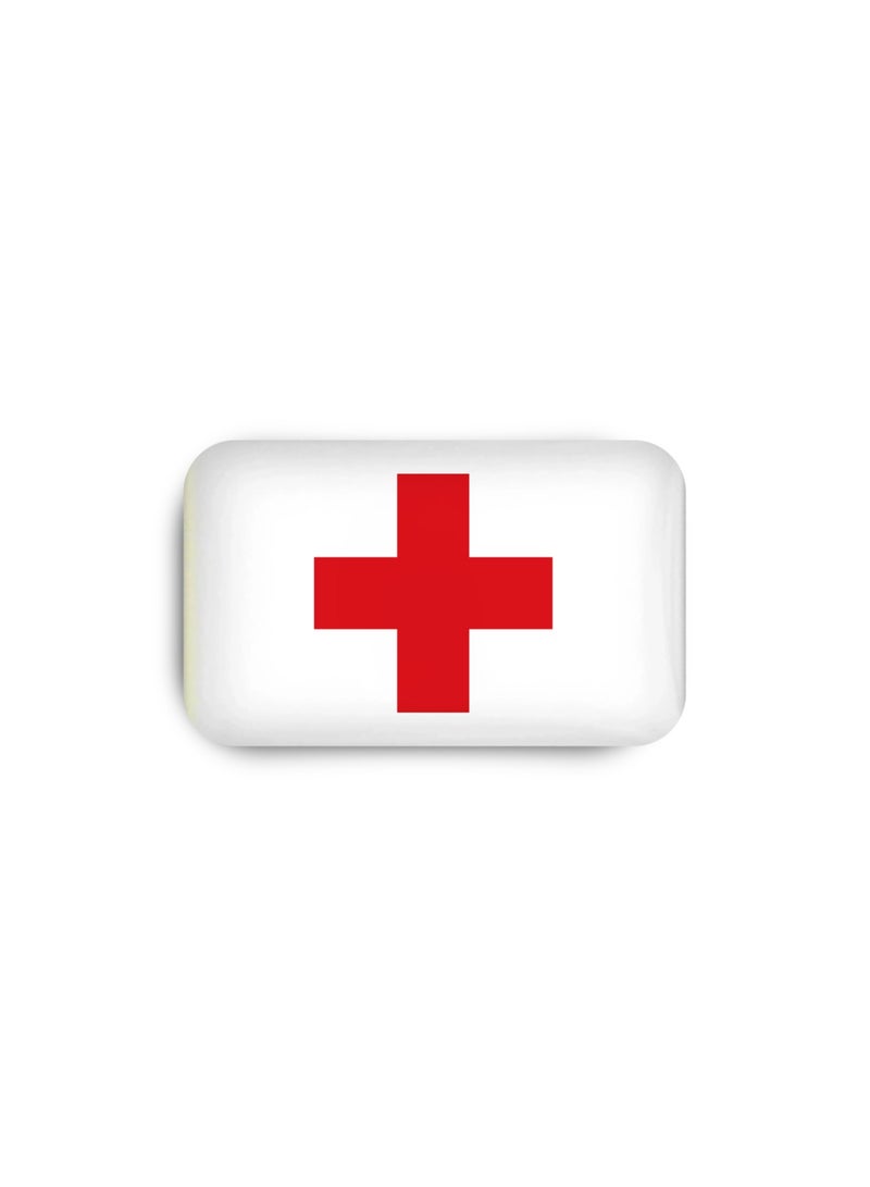 971ميديا شارة مغناطيسية بتصميم علم الصليب الأحمر - Image 2