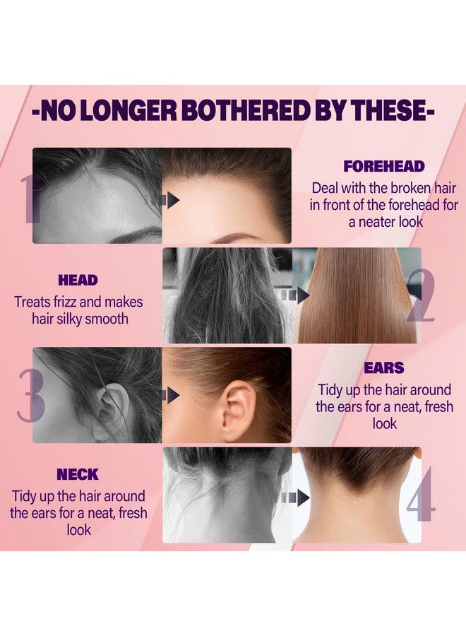 أكوملير عصا شمع الشعر من أكوملر، عامل تصفيف للشعر المتطاير، عصا تصفيف شعر غير دهنية، عبوة من قطعتين فضيتين - Image 5