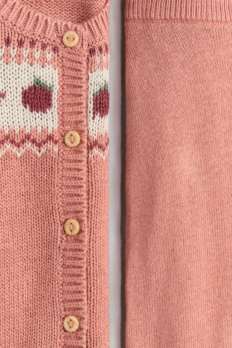 H&M 2-piece cotton-knit set