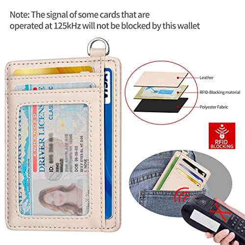 EcoVision Slim Minimalist Front Pocket Wallet, RFID Blocking Credit Card Holder Wallet with Detachable D-Shackle for Men Women - Image 4
