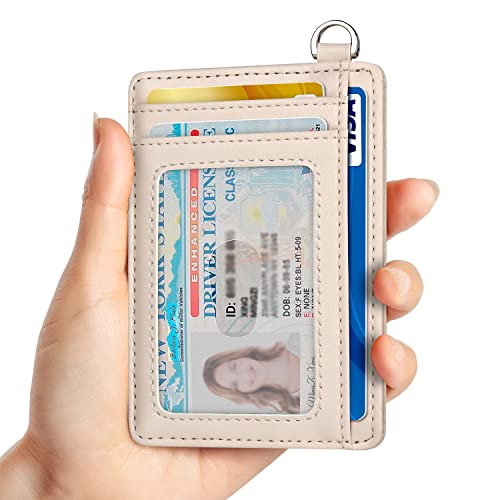 EcoVision Slim Minimalist Front Pocket Wallet, RFID Blocking Credit Card Holder Wallet with Detachable D-Shackle for Men Women - Image 2