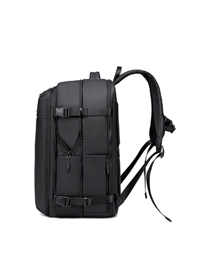 أركتيك هانتر B00866 ارتقِ بحملتك اليومية مع حقيبة ظهر اركتيك هانتر للأعمال والسفر. صُممت حقيبة الظهر الأنيقة متعددة الوظائف للكمبيوتر المحمول هذه خصيصًا للمحترفين والمغامرين العصريين. تصميمها البسيط، إلى جانب تنظيمها الممتاز وموادها المتينة، يجعلها حقيبة مثالية للتنقل اليومي، أو رحلات العمل، أو عطلات نهاية الأسبوع. - أسود - Image 4