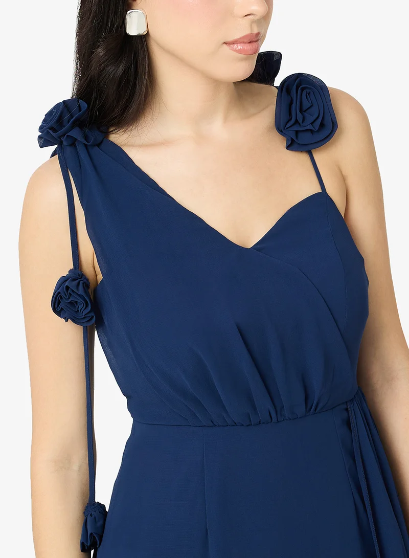 Ella Limited Edition  One Shoulder A-line Dress With Slit for Women | Best Price UAE