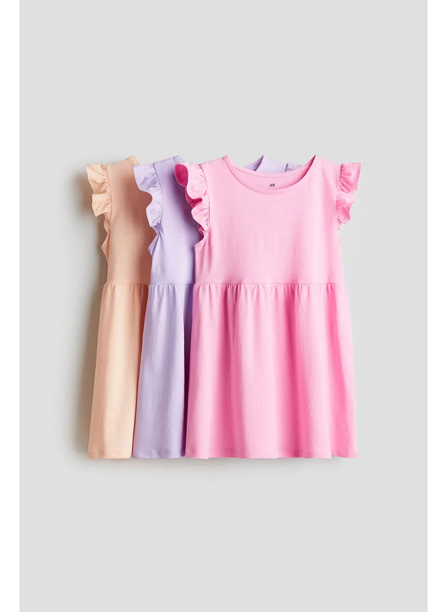 H&M 3-Pack Jersey Dresses