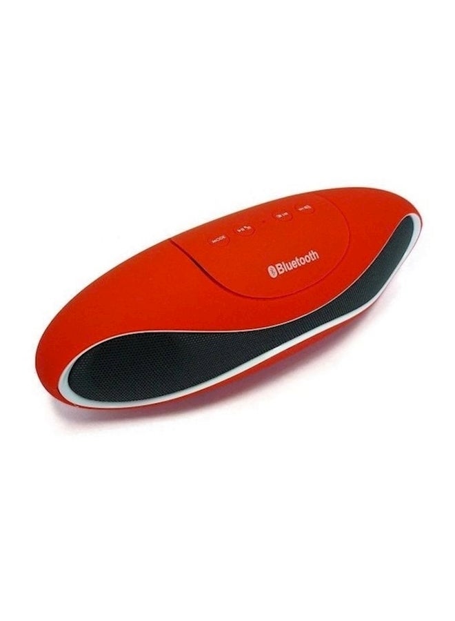 NIBEMINENT Mini Wireless Multimedia Speaker Red  - Image 2