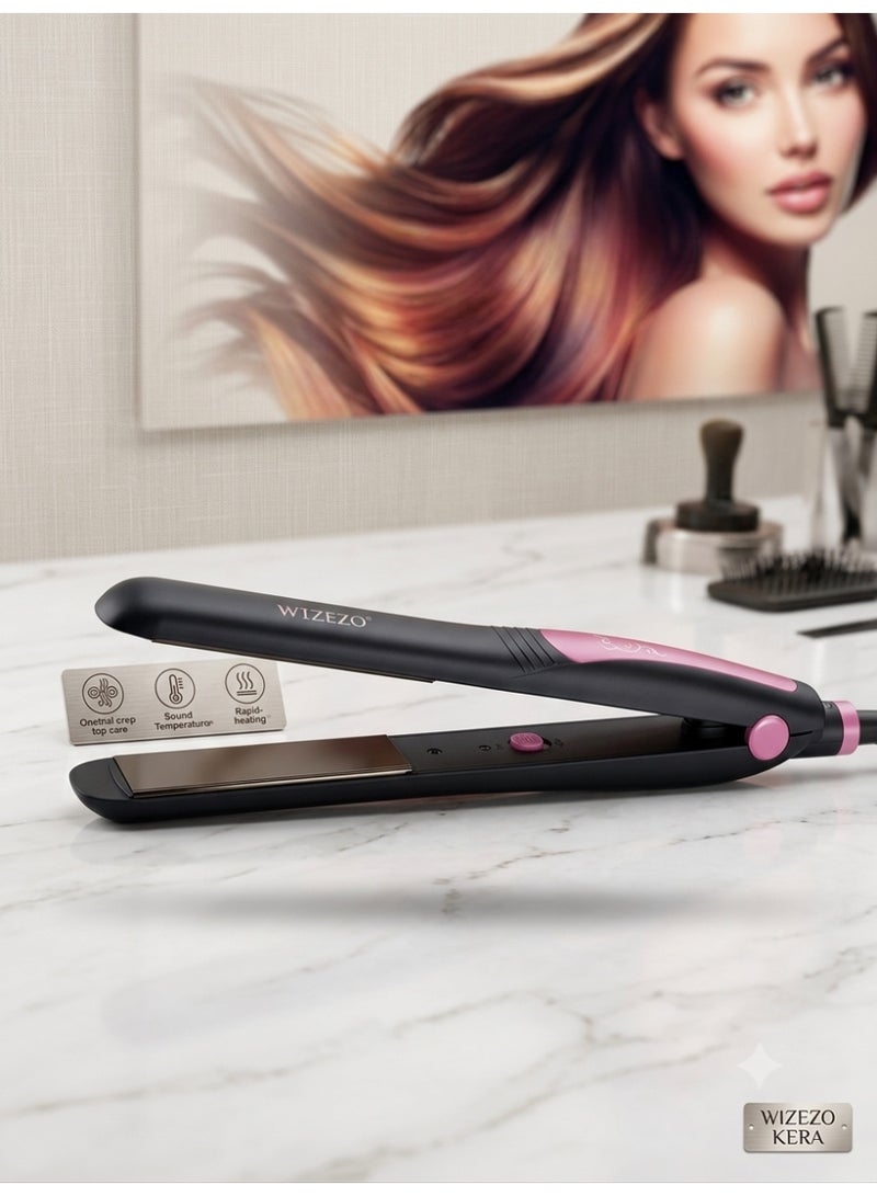 WIZIZO Professional Ceramic Hair Straightener and Iron (Model WT-265B) - Image 2